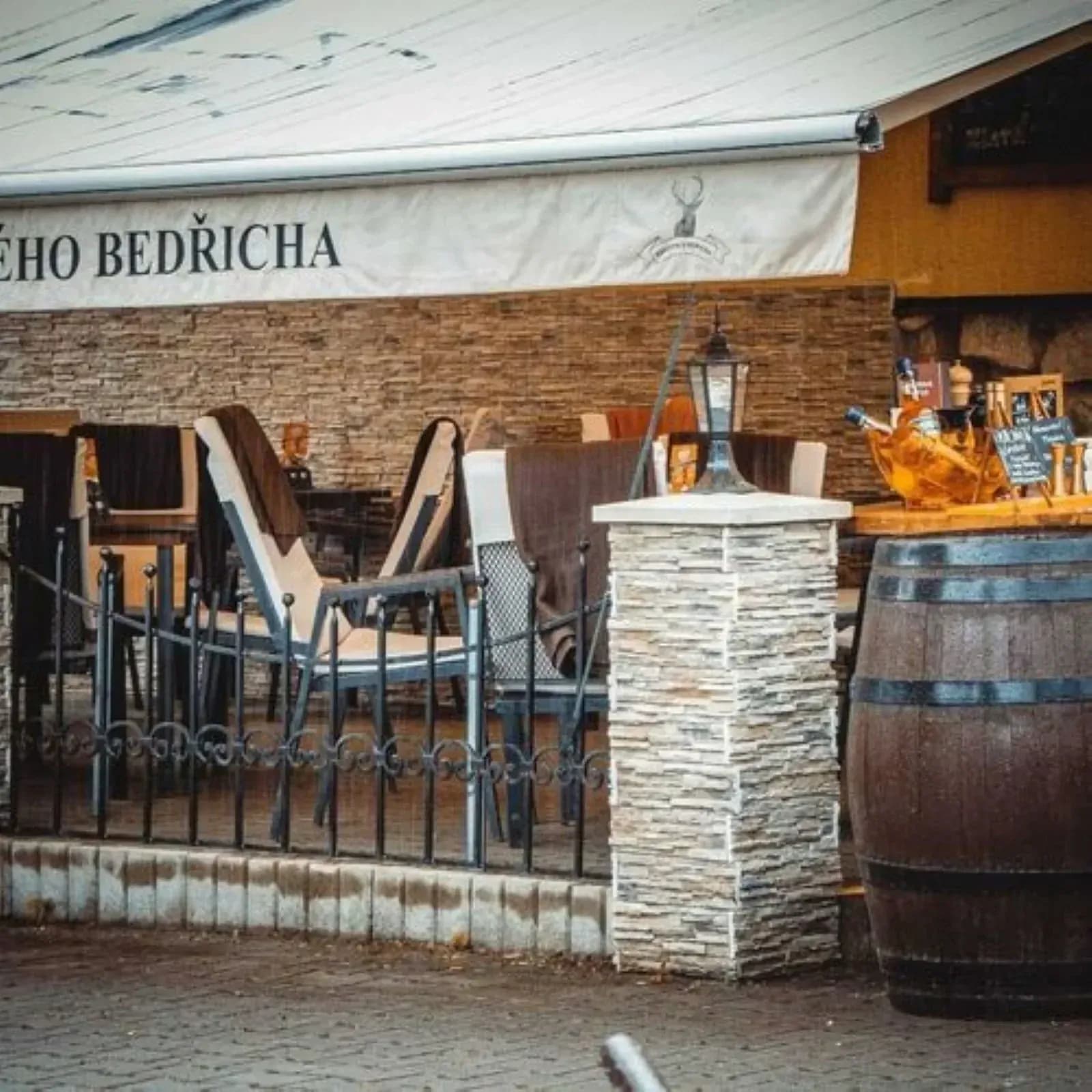 Terasa restaurace U Bedřicha